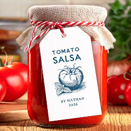 Tomatensalz - Sonderfarben Geschenkanhänger