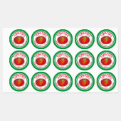 Tomatensauce Tomaten/Paradeiser Gemüse in Dosen Etiketten (Blatt)