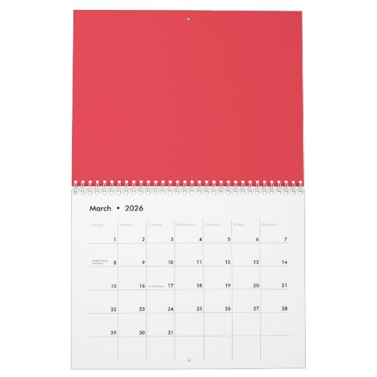 Tomatensauger-Mauerkalender - Custom Bulk Gift Kalender (Mär 2026)