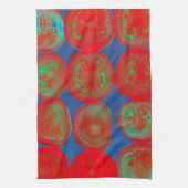 Tomatenscheiben Geschirrtuch (Vertikal)