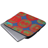 Tomatenscheiben Laptopschutzhülle (Vorne Knopf)