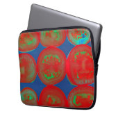 Tomatenscheiben Laptopschutzhülle (Vorderseite Links)