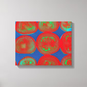 Tomatenscheiben Leinwanddruck (Vorderseite)