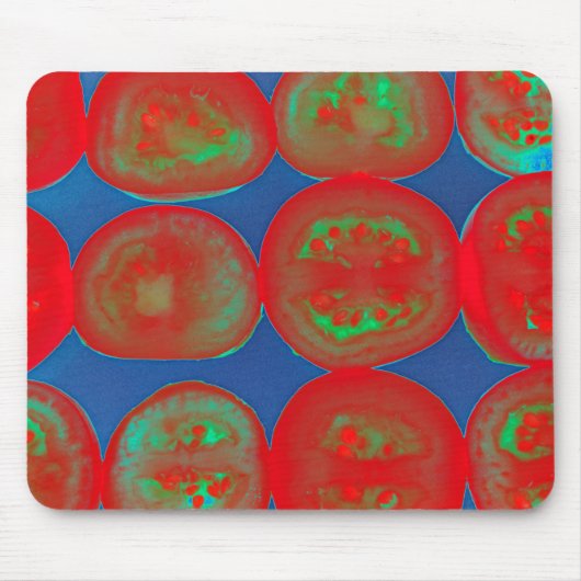 Tomatenscheiben Mousepad (Vorne)