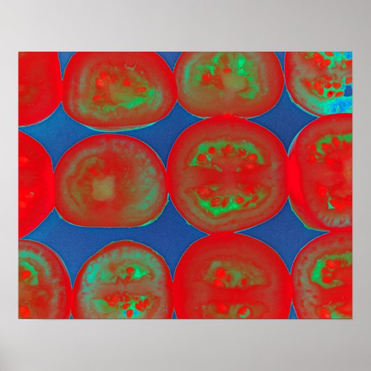 Tomatenscheiben Poster (Vorne)