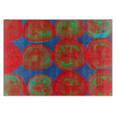 Tomatenscheiben Schneidebrett (Vorderseite)