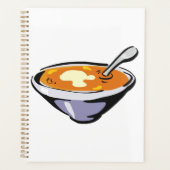 Tomatensuppe mit Löffel Planer (Vorderseite)