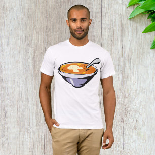 Tomatensuppe mit Löffel T-Shirt