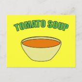 Tomatensuppe Postkarte (Vorderseite)