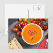 Tomatensuppe Postkarte (Vorne/Hinten)