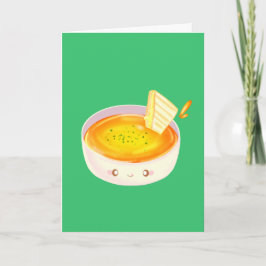 Tomatensuppe und gegrilltes Käsesandwich Karte