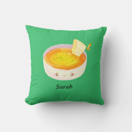 Tomatensuppe und gegrilltes Käsesandwich Kissen