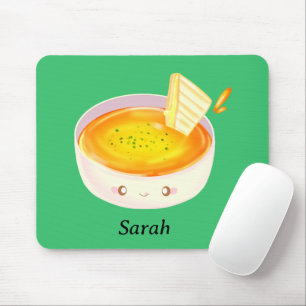 Tomatensuppe und gegrilltes Käsesandwich Mousepad