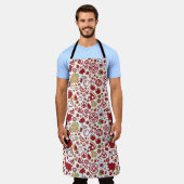 Tomatenthema Kulinarische Schürze (Getragen)