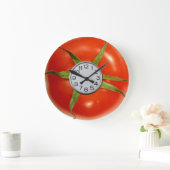 Tomatenuhr Große Wanduhr (Zuhause)