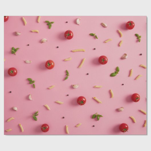 Tomatenumschlagpapier Geschenkpapier (Flach)