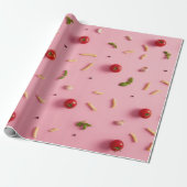 Tomatenumschlagpapier Geschenkpapier (Ungerollt)