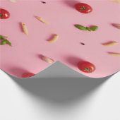 Tomatenumschlagpapier Geschenkpapier (Ecke)