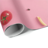 Tomatenumschlagpapier Geschenkpapier (Rolleneckpunkt)