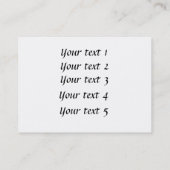 TomatenVisitenkarte Visitenkarte (Rückseite)