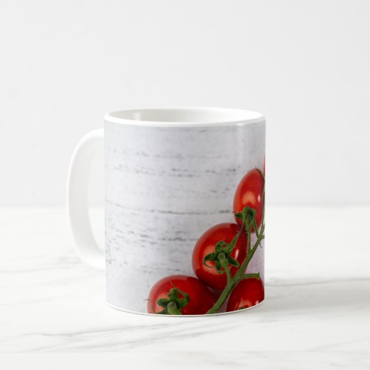 Tomatenweine Kaffeetasse (Vorderseite Links)