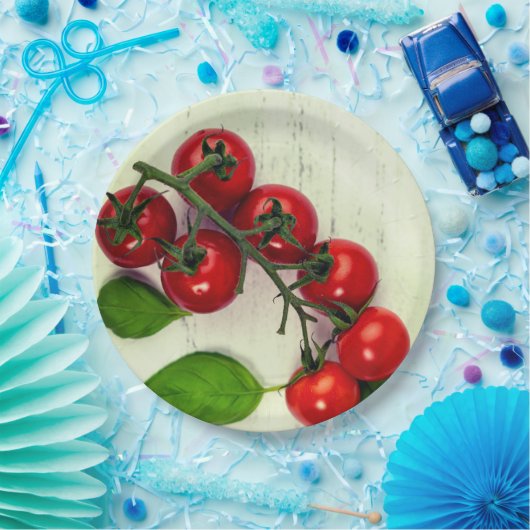 Tomatenweine Pappteller (Party)