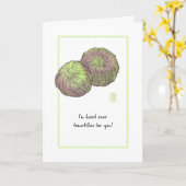 Tomatillos "I m head over" Karte (Gelbe Blume)