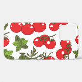 Tomato Basil Seamless Kitchen Muster Case-Mate iPhone Hülle (Rückseite (Horizontal))