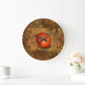 Tomato Botanical Große Wanduhr (Zuhause)