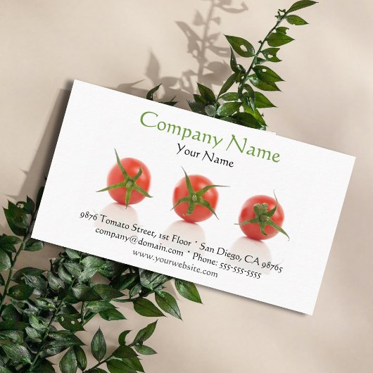 Tomato Business Card Visitenkarte