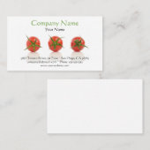 Tomato Business Card Visitenkarte (Vorne/Hinten)