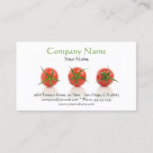 Tomato Business Card Visitenkarte (Vorderseite)