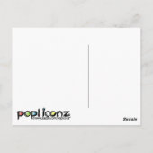 Tomato Chef humorvolle Parodie Postcard Postkarte (Rückseite)