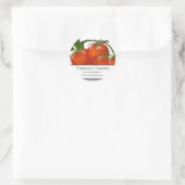 Tomato Chutney Runder Aufkleber (Tasche)