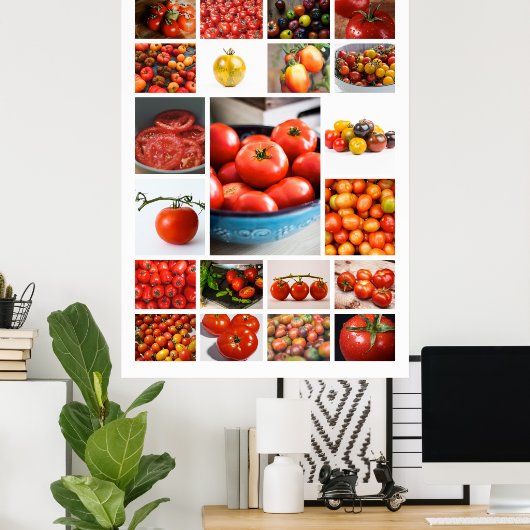 TOMATO Collage Poster (Heimbüro)