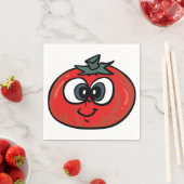 Tomato Face Paper Napkins Serviette (Beispiel)