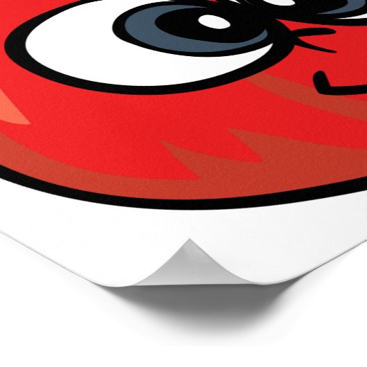 Tomato Face Poster (Ecke)