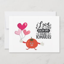 Tomato Flat Holiday Card