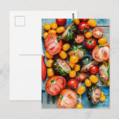 Tomato Foto Postcard Postkarte (Vorne/Hinten)