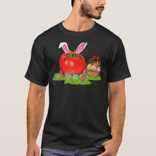 Tomato Frucht Ostereier Jagd Bunny Tomato Este T-Shirt