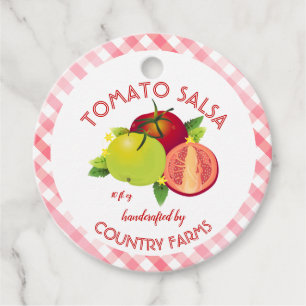 Tomato Fruchtkonservierung   Jar Label