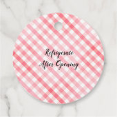 Tomato Fruchtkonservierung | Jar Label (Rückseite)