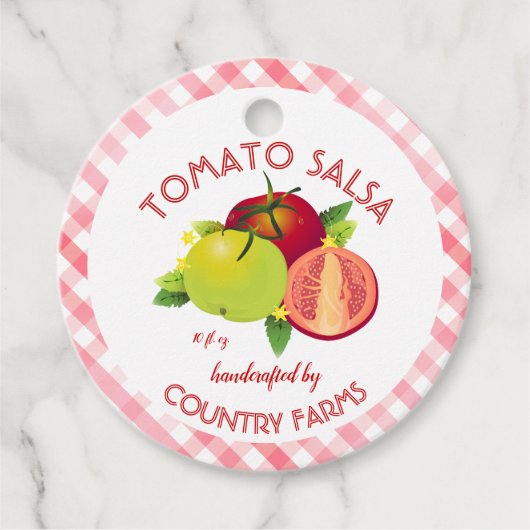 Tomato Fruchtkonservierung | Jar Label (Vorderseite)