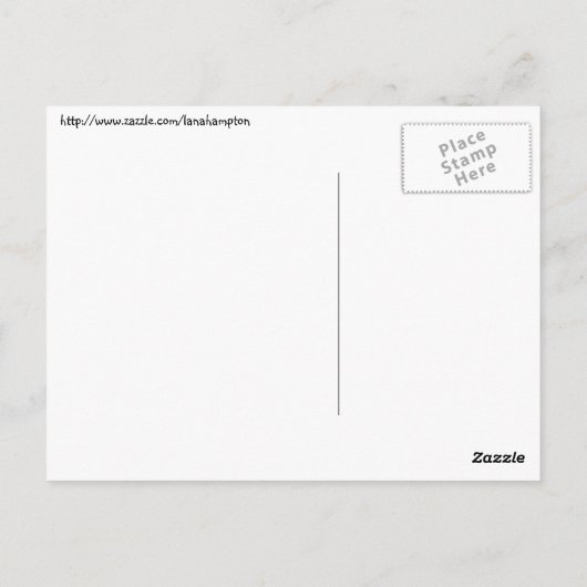 Tomato Fun Zitat Postkarte (Rückseite)