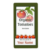 Tomato Gardener Label (Vorne)