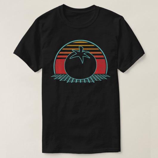 Tomato Gemüsegärtner Retro Vintager 80er T-Shirt (Design vorne)