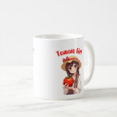 Tomato Girl Kaffeetasse (VorderseiteRechts)