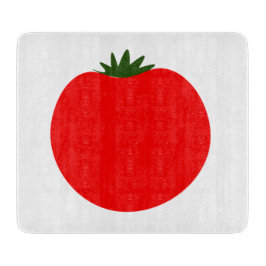 Tomato Glass cutting board Schneidebrett
