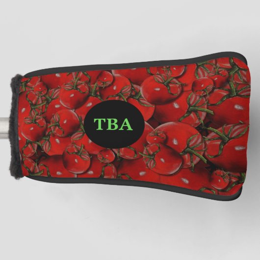 Tomato Golf Putter Abdeckung Headcover (Vorderseite)