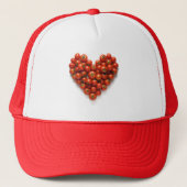 Tomato Heart Truckerkappe (Vorderseite)